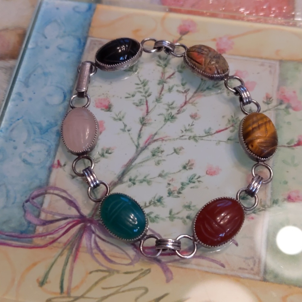 Scarab Beetle Bracelet